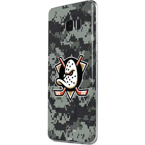 NHL Anaheim Ducks Camo Galaxy S8 Plus Skin
